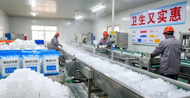 烟台食用冰哪里买 良臣制冰厂卫生又实惠