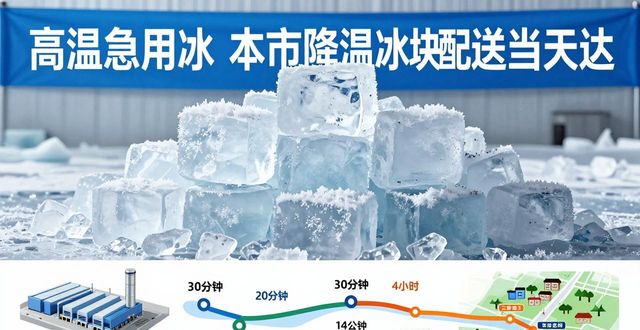 降温冰块配送流程_高效靠谱冰块运输_烟台降温冰块配送